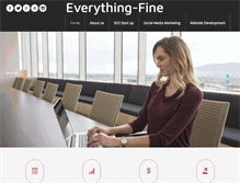 Tablet Screenshot of everything-fine.com